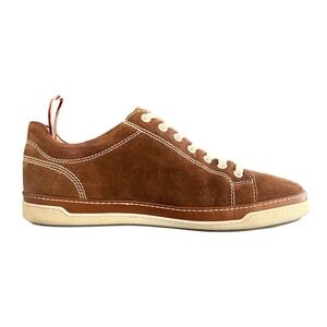 Allen Edmonds 50991 Mens Brown Suede Derby Low Top Shoes 10D Made in Italy